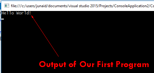 c sharp fundamental, c sharp programming basics, c sharp fundamental in visual studio, step execution, output